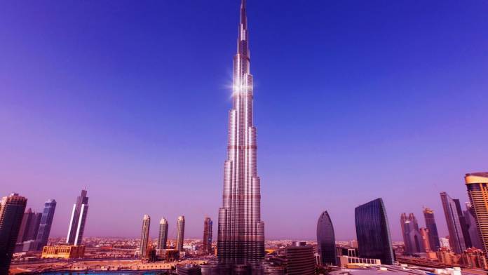 mega construção mundial Burj Khalifa