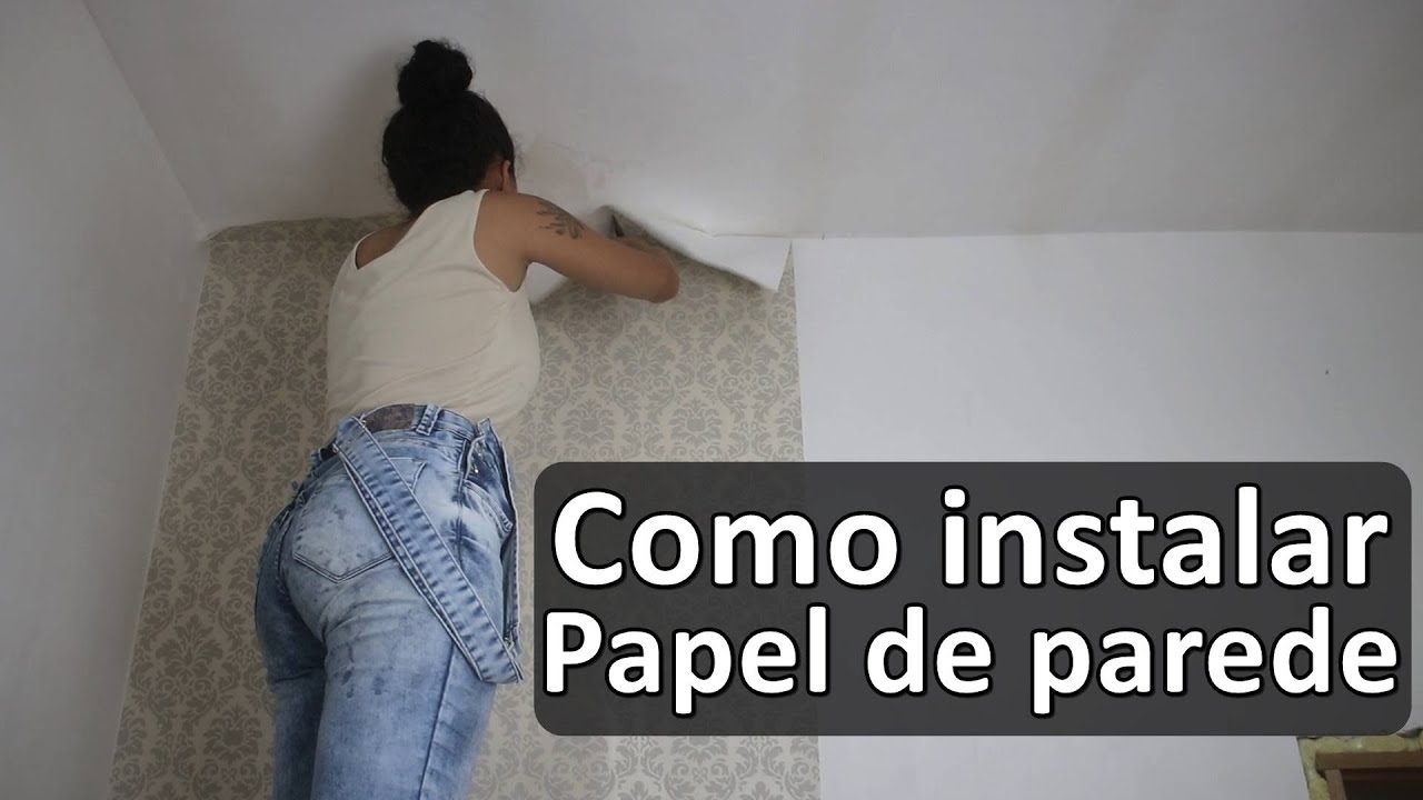 DIY:Como colocar papel de parede