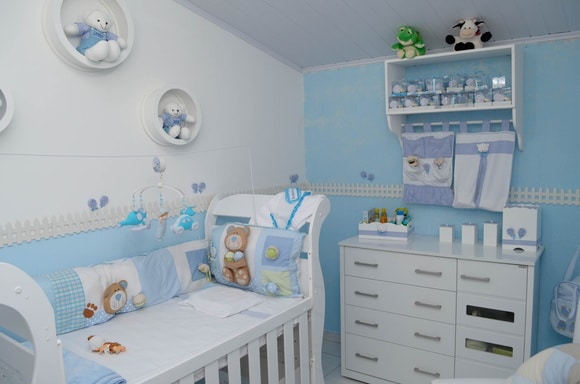 Quarto de Bebê Azul: Ideias para o Quarto do Seu Bebê