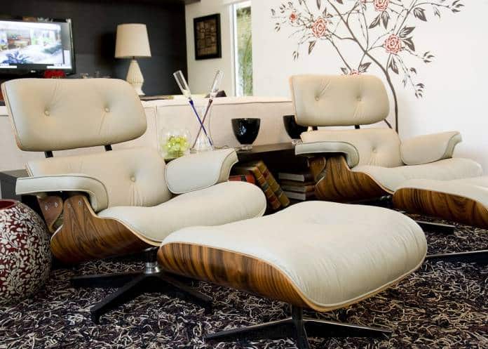 Poltrona eames branca