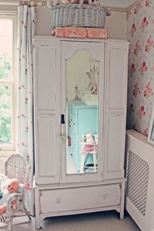 guarda roupas provencal infantil