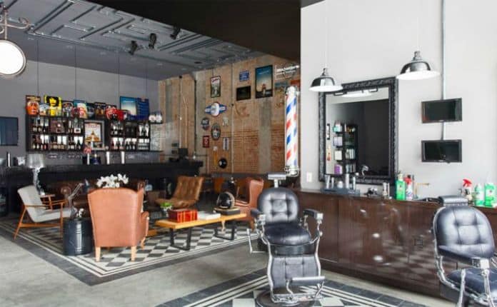 barbearia retro