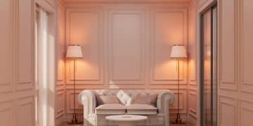 boiserie na decoração de casa