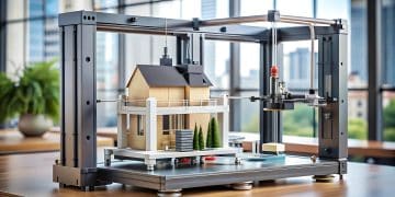 Impressão 3D de estruturas residenciais