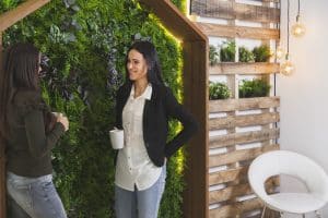 Jardins verticais sustentáveis