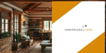 Decoração rústica