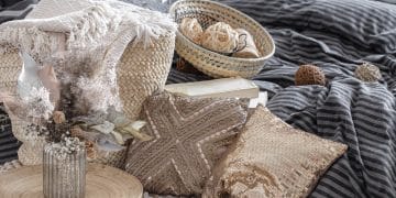 Texturas em tons naturais