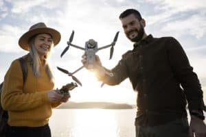 Uso de drones para monitoramento de obras em tempo real