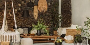 Materiais naturais na decoração de interiores: conheça os melhores