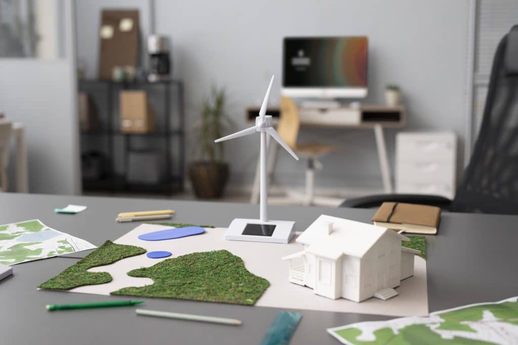 Materiais de construção de baixo carbono: revolucionando obras 2 Tendências Emergentes